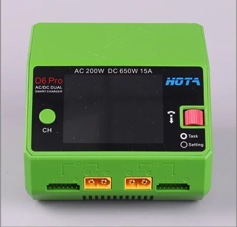 Cargador Inteligente de Baterí - Hota D6 Pro Dual Lipo Charger reseña y precio