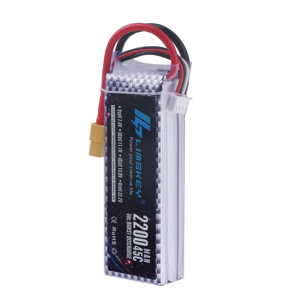 Batería Lipo 2S 3S 4S 6S 7,4 V - 4S Lipo Battery 14.8V 6000Mah reseña y precio