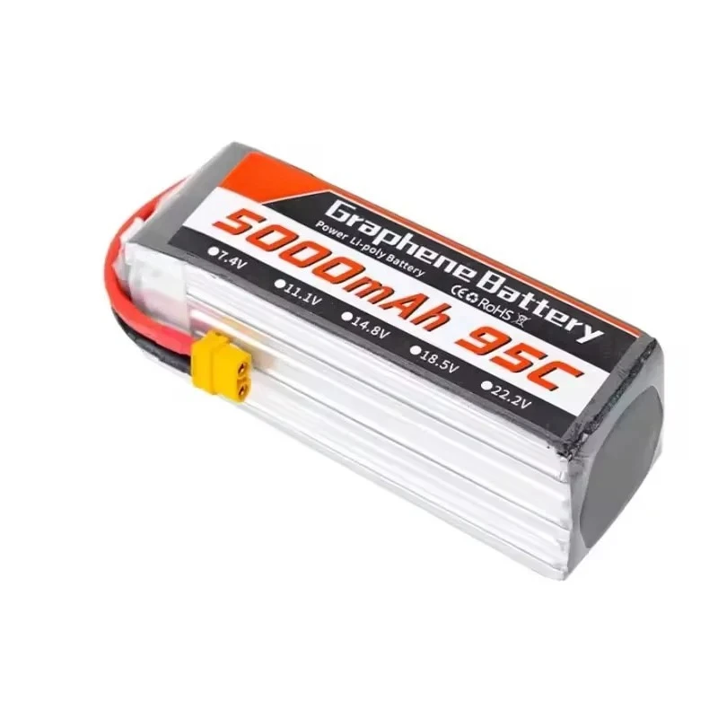 Batería Lipo 95C 22.2V 6S 5000 - 6S Lipo Battery 22.2V 5000Mah reseña y precio