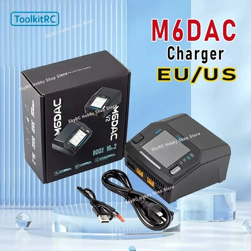 ToolkitRC M6DAC V2 cargador de - Toolkitrc M6Dac Smart Charger reseña y precio
