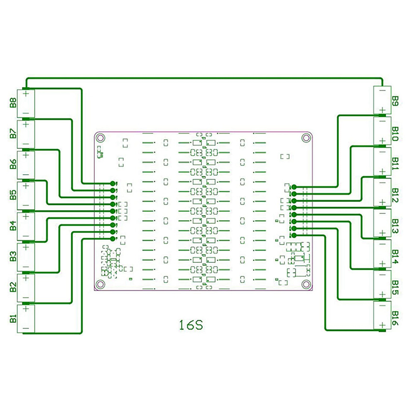 4X 12S 13S 14S 15S 16S ecualiz - 12S Lipo Battery Balancing Board reseña y precio