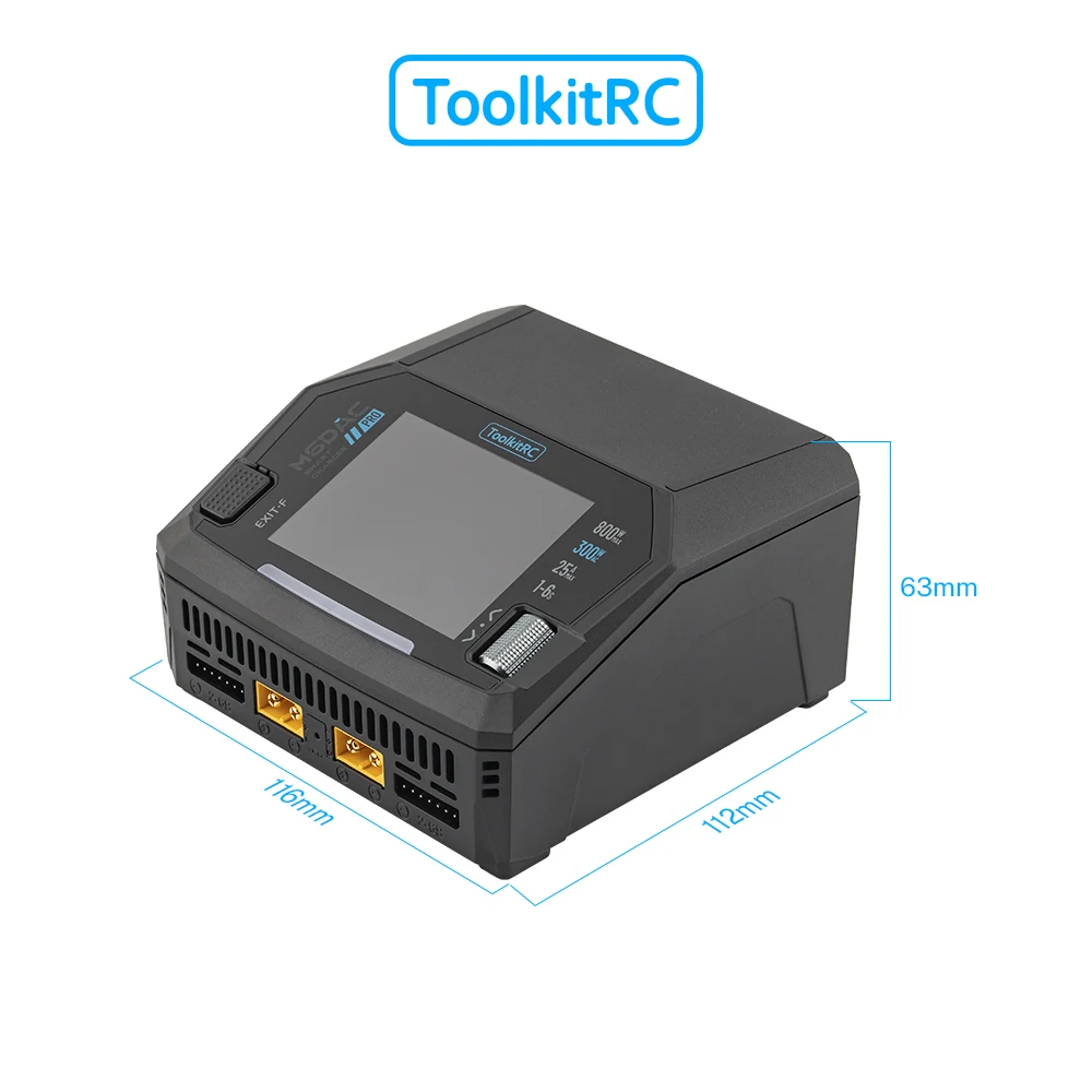 Cargador Inteligente de Doble  - Toolkitrc M6Dac Smart Charger reseña y precio